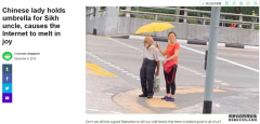 美媒：中国姑娘在新加坡做这事被外国网友赞